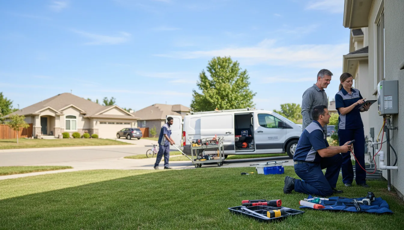 Tankless water heater service in Pecan Gap, TX